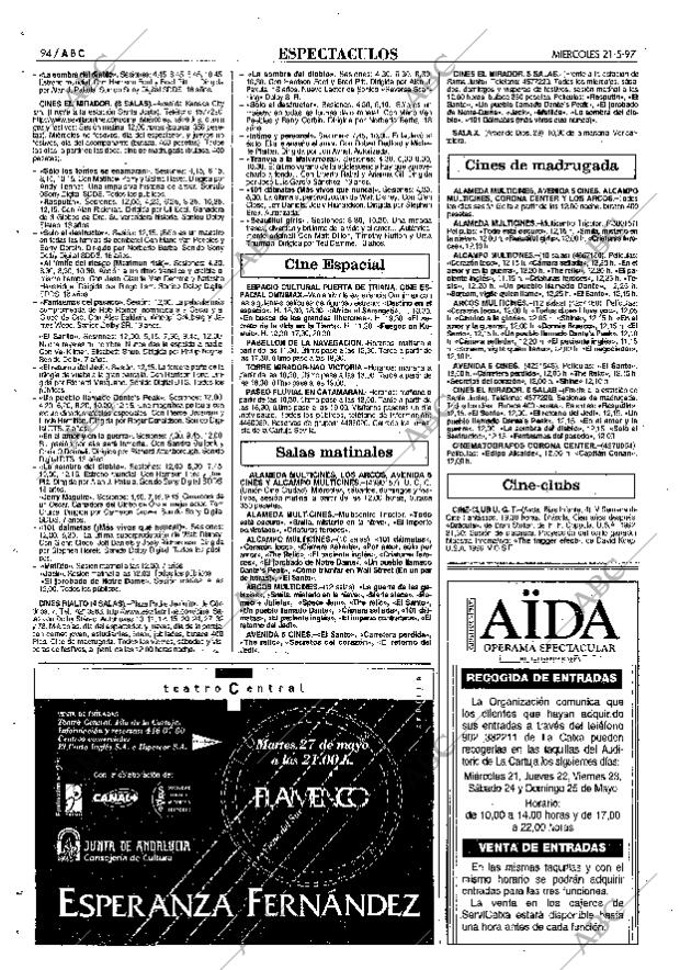 ABC SEVILLA 21-05-1997 página 94