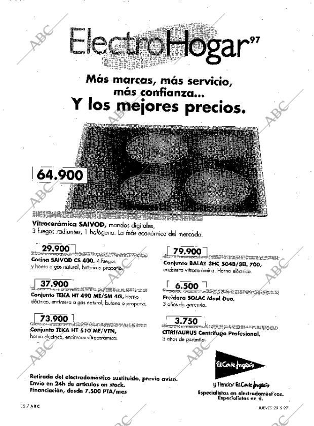 ABC MADRID 22-05-1997 página 12