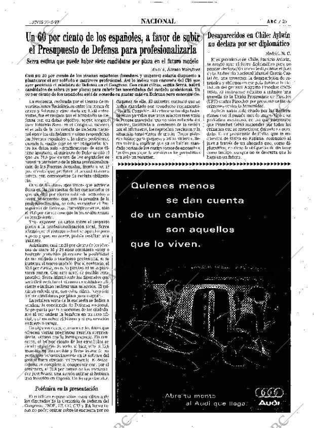 ABC MADRID 22-05-1997 página 25