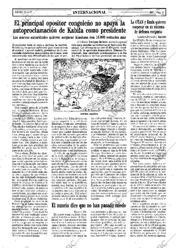 ABC MADRID 22-05-1997 página 27