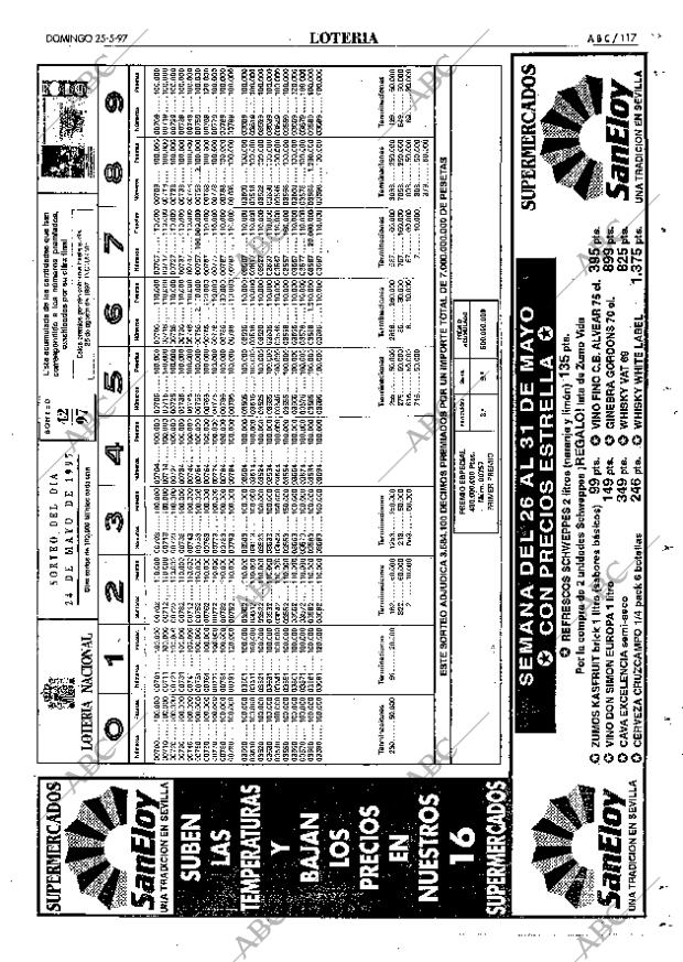 ABC SEVILLA 25-05-1997 página 117