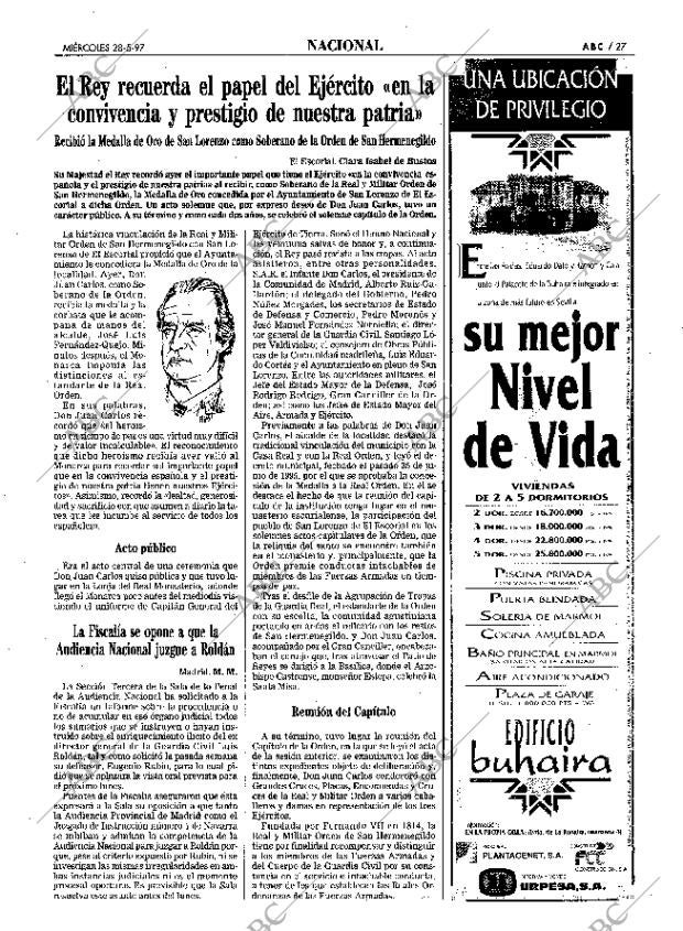 ABC SEVILLA 28-05-1997 página 27