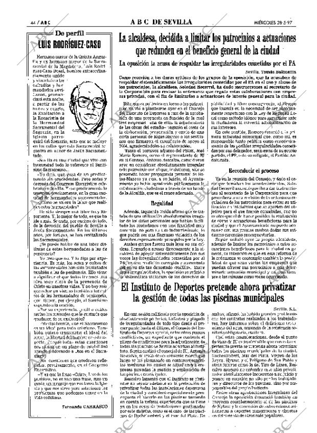 ABC SEVILLA 28-05-1997 página 44