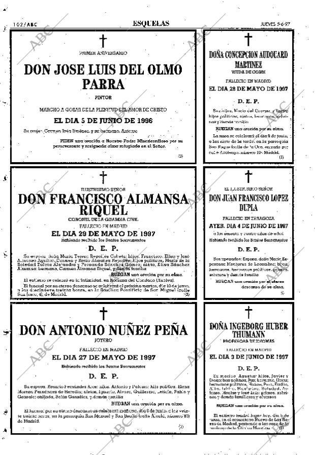 ABC MADRID 05-06-1997 página 102