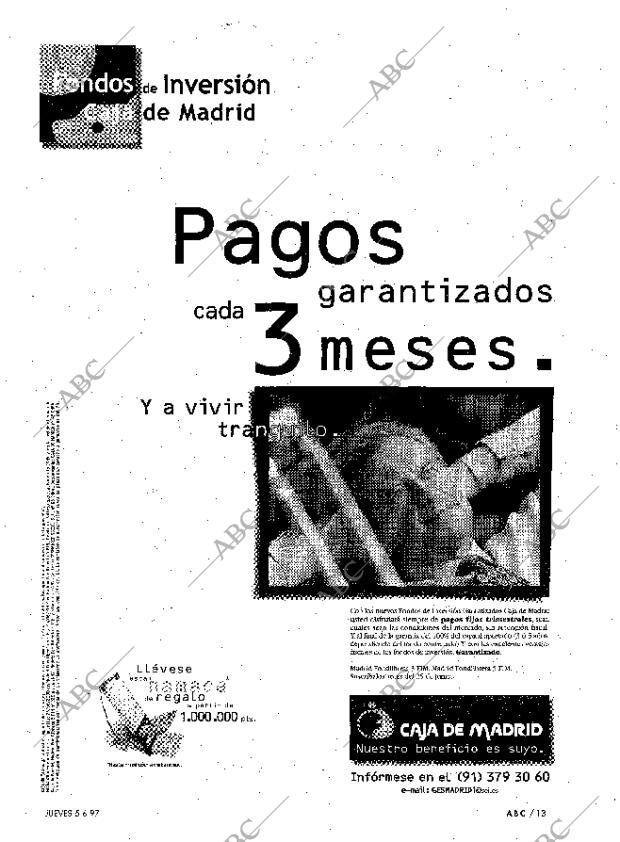 ABC MADRID 05-06-1997 página 13