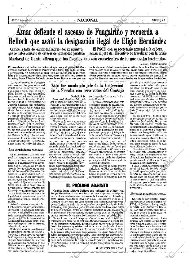 ABC MADRID 05-06-1997 página 21