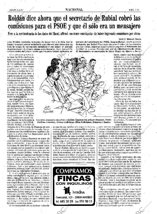 ABC MADRID 05-06-1997 página 23