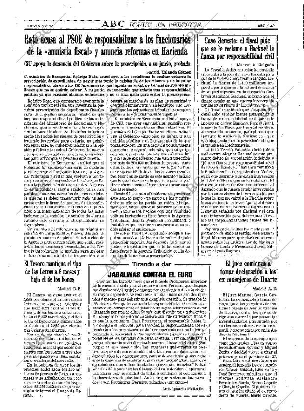 ABC MADRID 05-06-1997 página 43