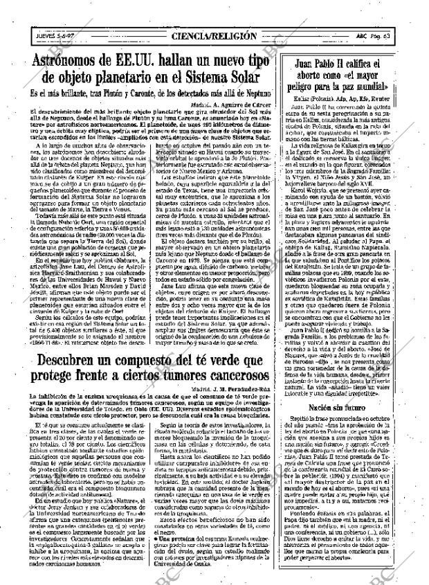 ABC MADRID 05-06-1997 página 63