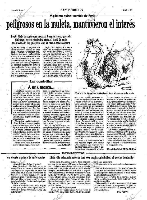 ABC MADRID 05-06-1997 página 67
