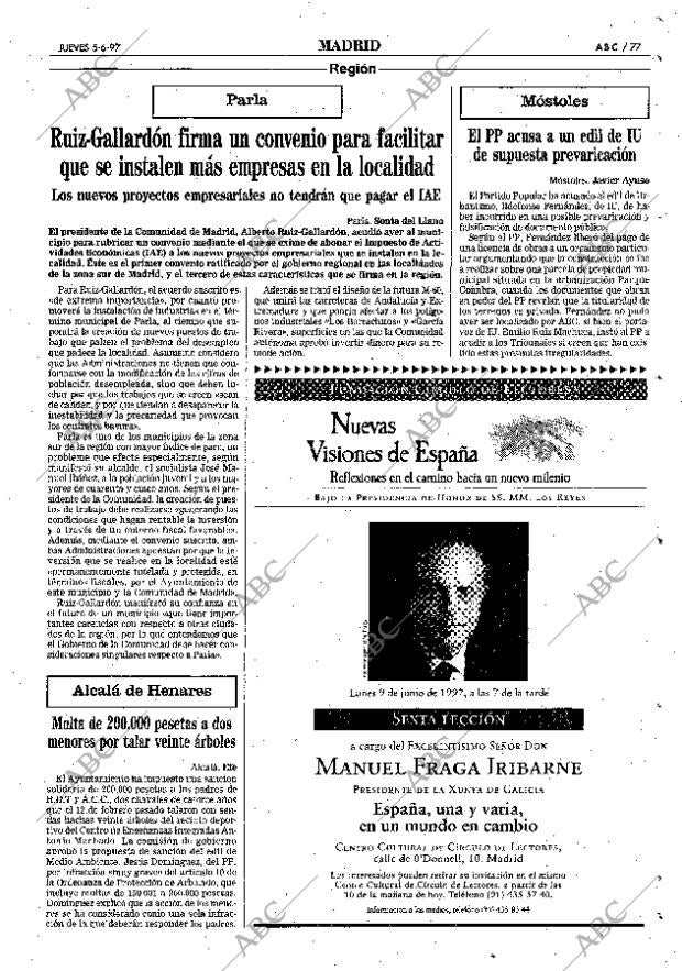 ABC MADRID 05-06-1997 página 77