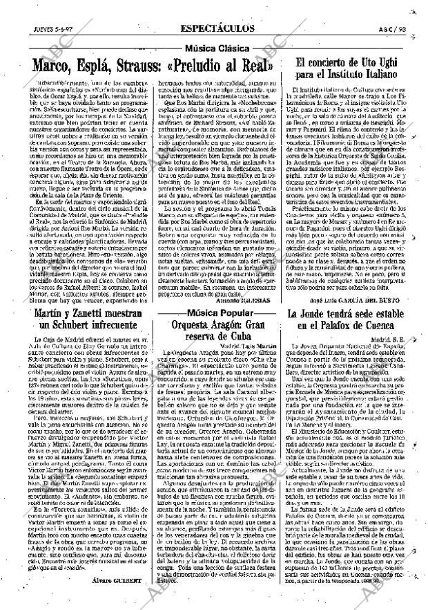 ABC MADRID 05-06-1997 página 93