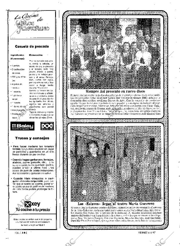 ABC MADRID 06-06-1997 página 136