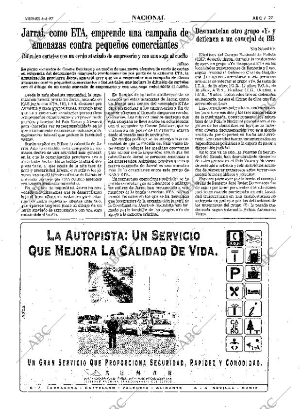 ABC MADRID 06-06-1997 página 27