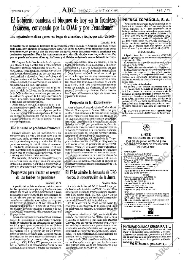 ABC SEVILLA 06-06-1997 página 71