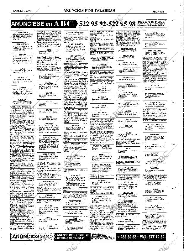 ABC MADRID 07-06-1997 página 105