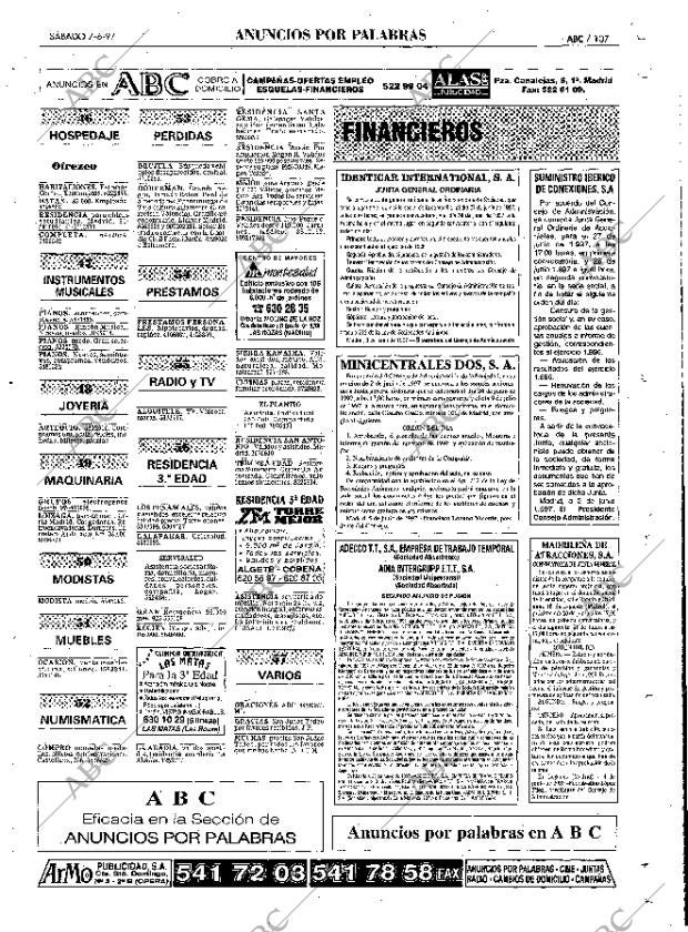 ABC MADRID 07-06-1997 página 107