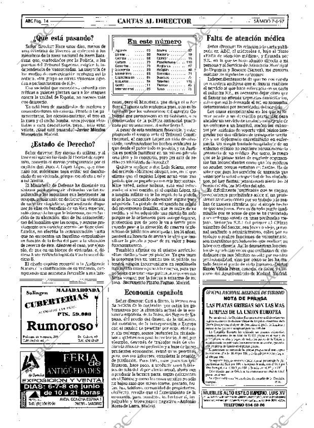 ABC MADRID 07-06-1997 página 14