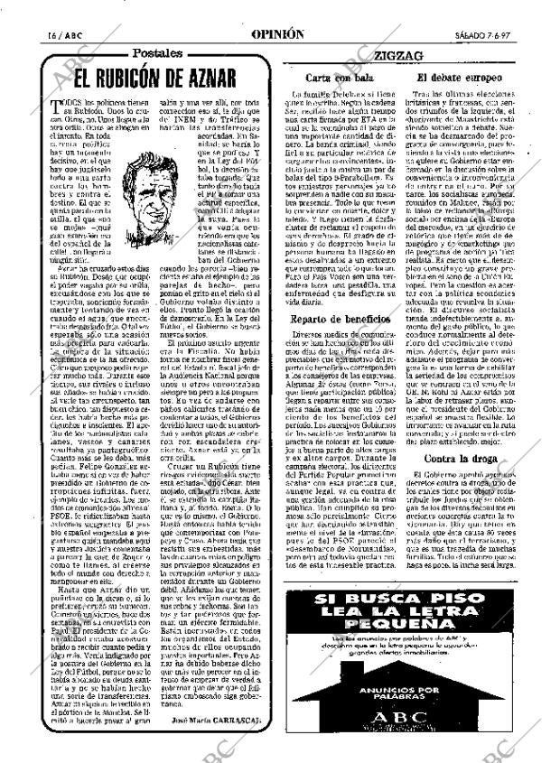 ABC MADRID 07-06-1997 página 16