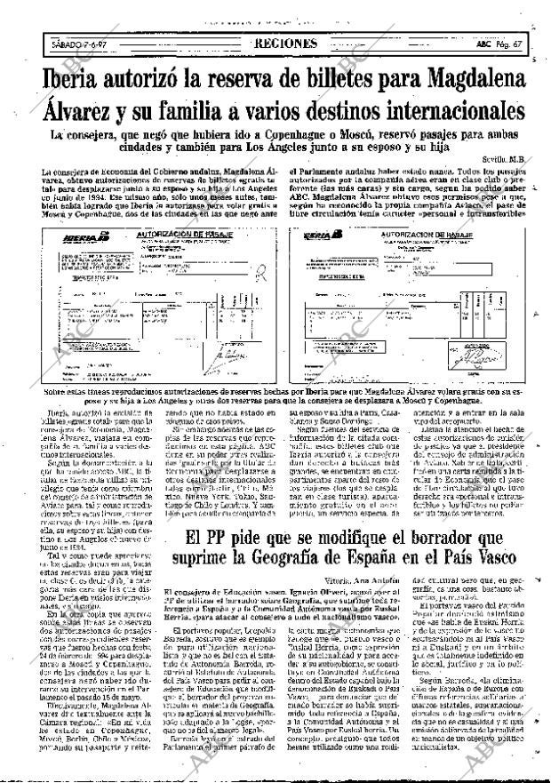 ABC MADRID 07-06-1997 página 67