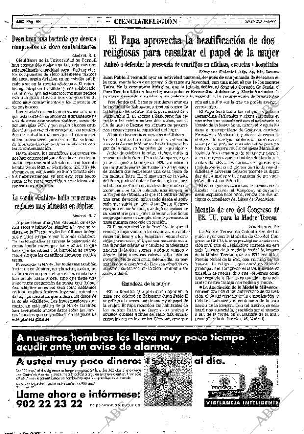 ABC MADRID 07-06-1997 página 68