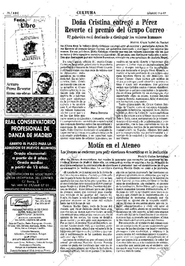 ABC MADRID 07-06-1997 página 70