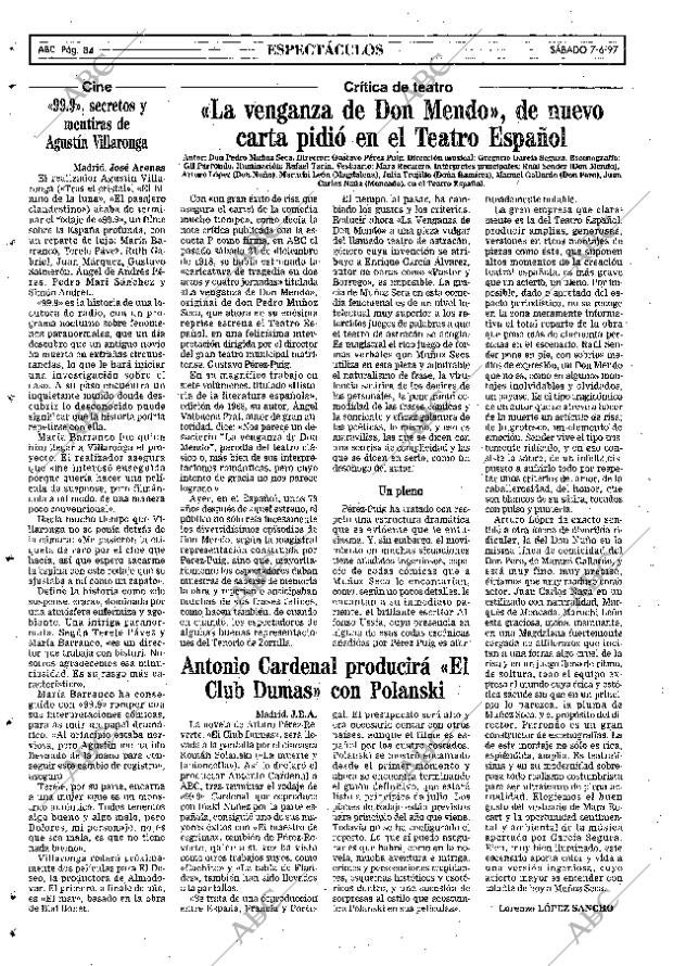 ABC MADRID 07-06-1997 página 84