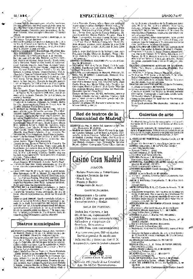 ABC MADRID 07-06-1997 página 88
