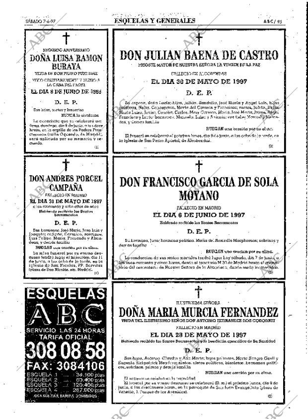 ABC MADRID 07-06-1997 página 95