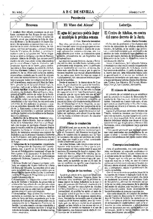 ABC SEVILLA 07-06-1997 página 58