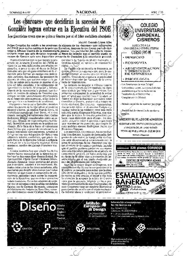 ABC MADRID 08-06-1997 página 33