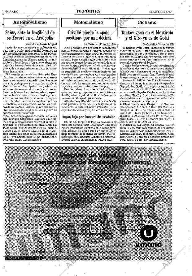 ABC MADRID 08-06-1997 página 94