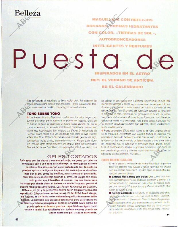 BLANCO Y NEGRO MADRID 08-06-1997 página 86