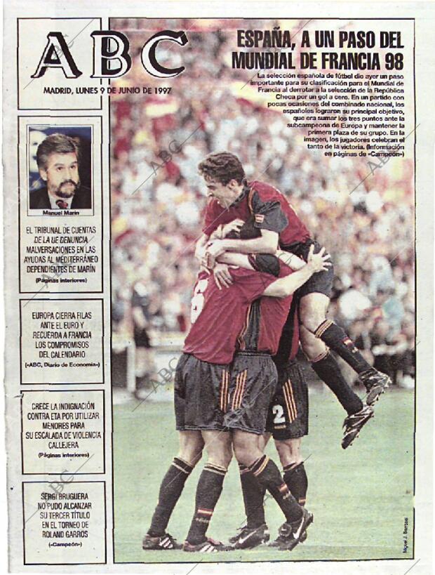 ABC MADRID 09-06-1997 página 1