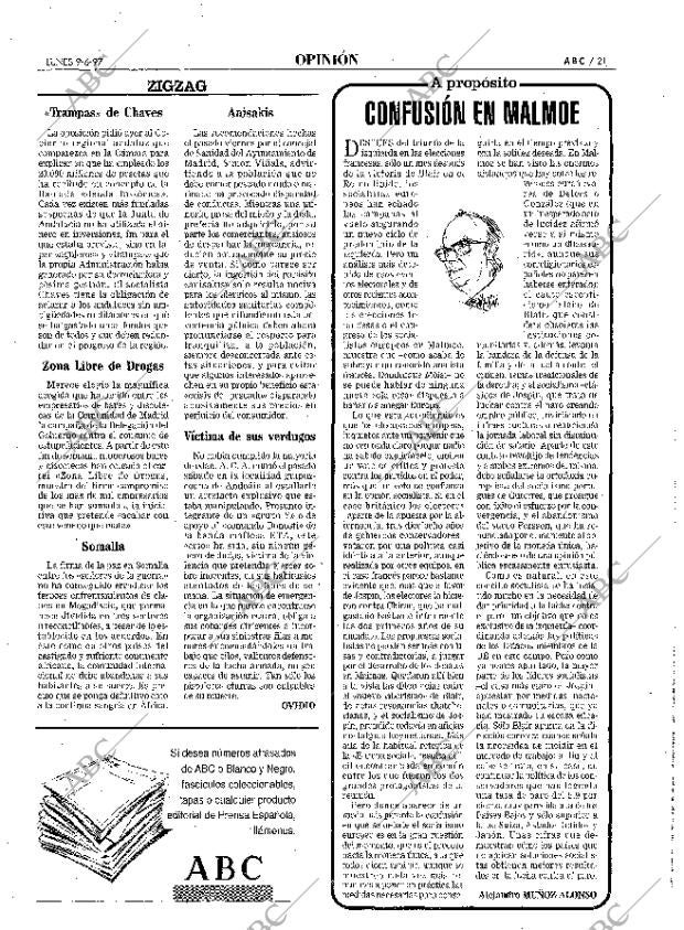 ABC MADRID 09-06-1997 página 21