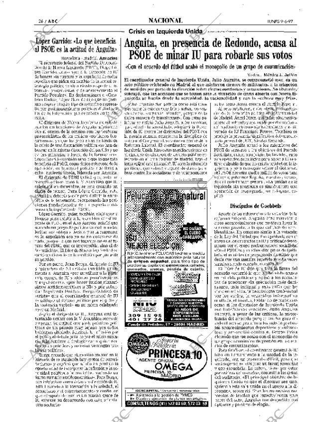 ABC MADRID 09-06-1997 página 26