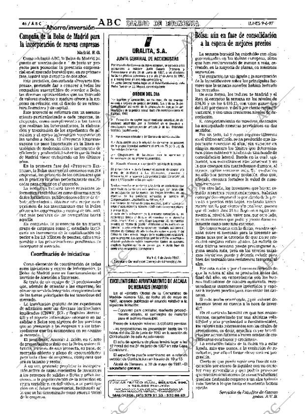 ABC MADRID 09-06-1997 página 46