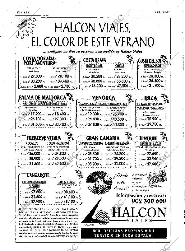 ABC MADRID 09-06-1997 página 52