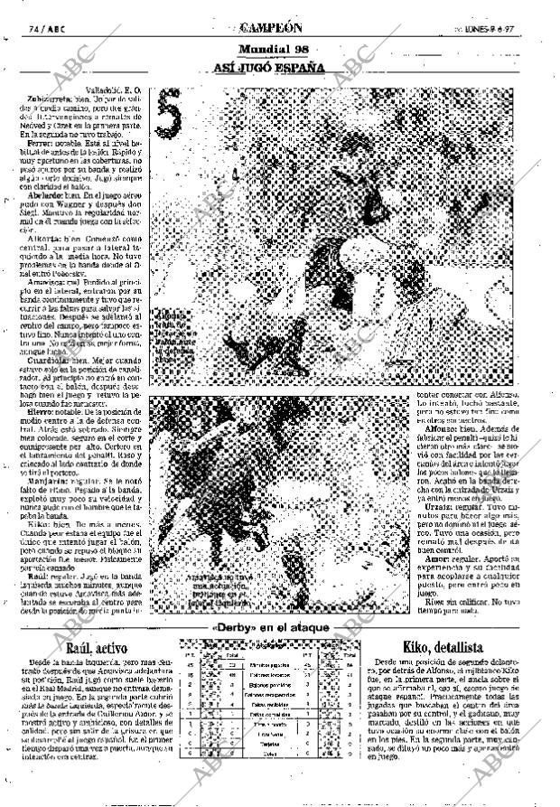 ABC MADRID 09-06-1997 página 74