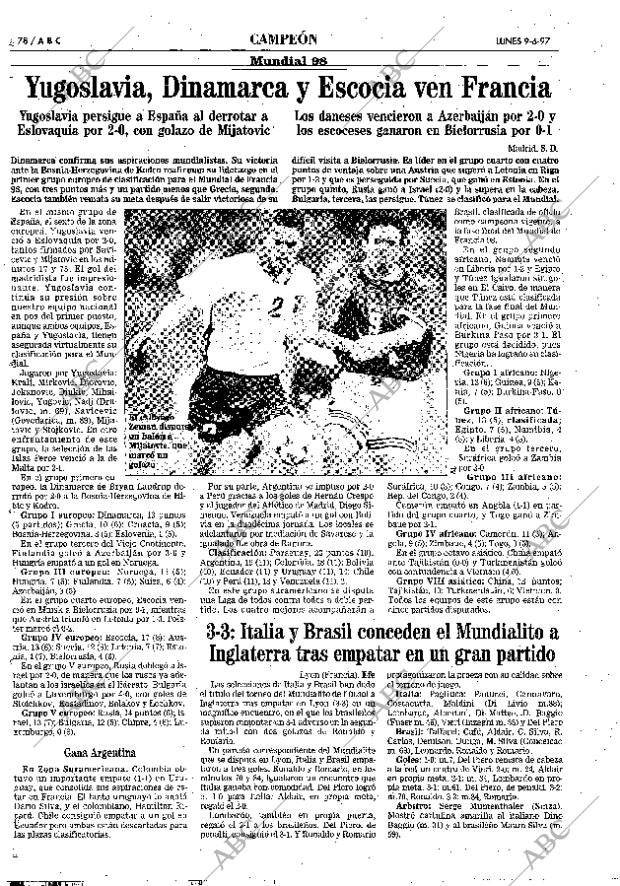 ABC MADRID 09-06-1997 página 78
