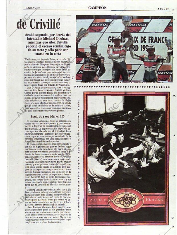 ABC MADRID 09-06-1997 página 89
