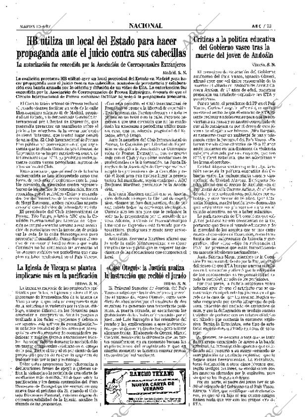 ABC MADRID 10-06-1997 página 23