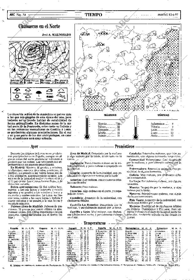 ABC MADRID 10-06-1997 página 74