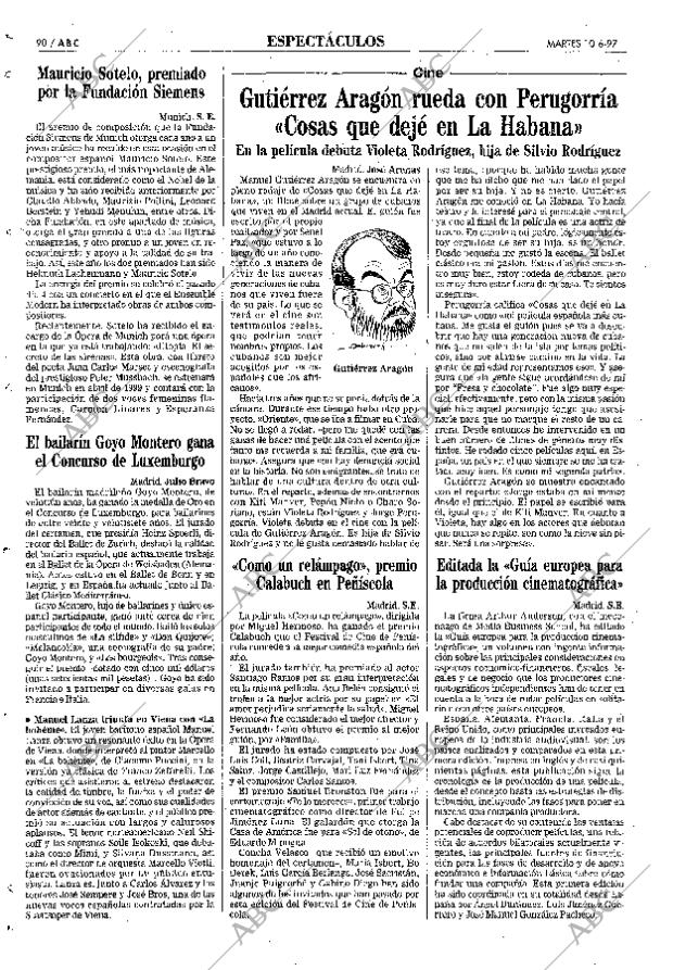 ABC MADRID 10-06-1997 página 90
