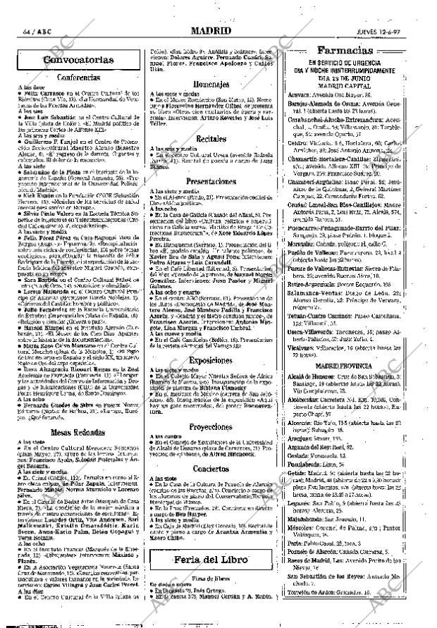 ABC MADRID 12-06-1997 página 64
