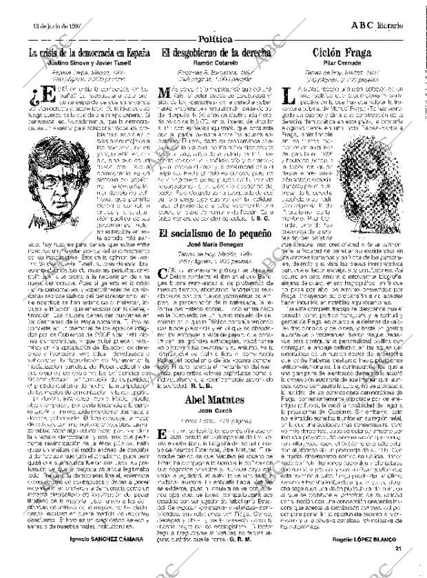 CULTURAL MADRID 13-06-1997 página 21