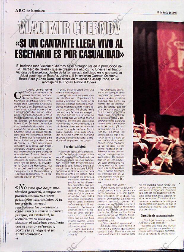 CULTURAL MADRID 13-06-1997 página 48