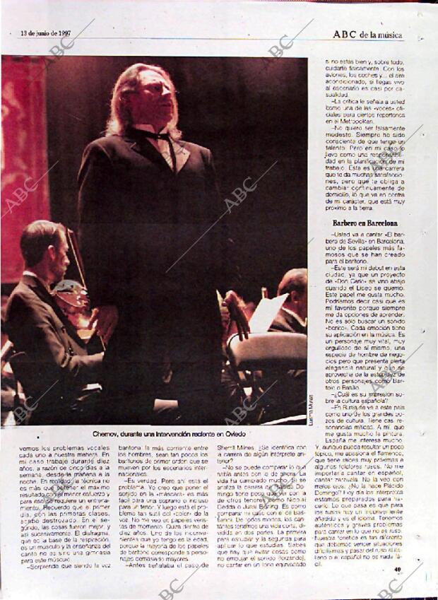 CULTURAL MADRID 13-06-1997 página 49