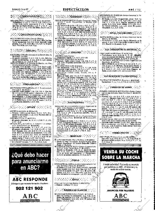 ABC MADRID 14-06-1997 página 113