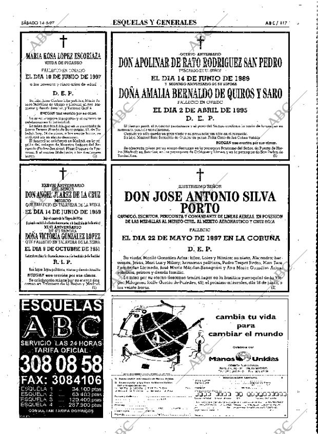 ABC MADRID 14-06-1997 página 117
